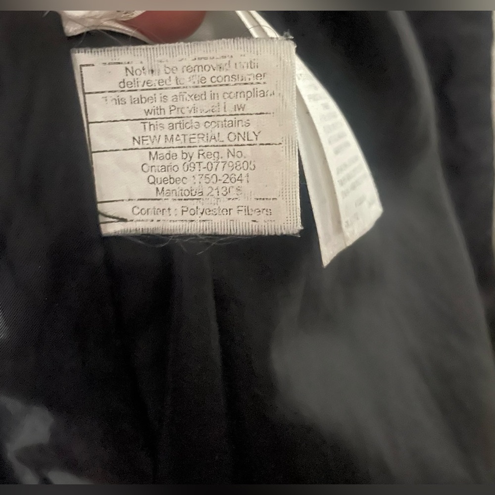 French Connection Black Mid length Women's Puffer Coat with Hood - Picture 7 of 14